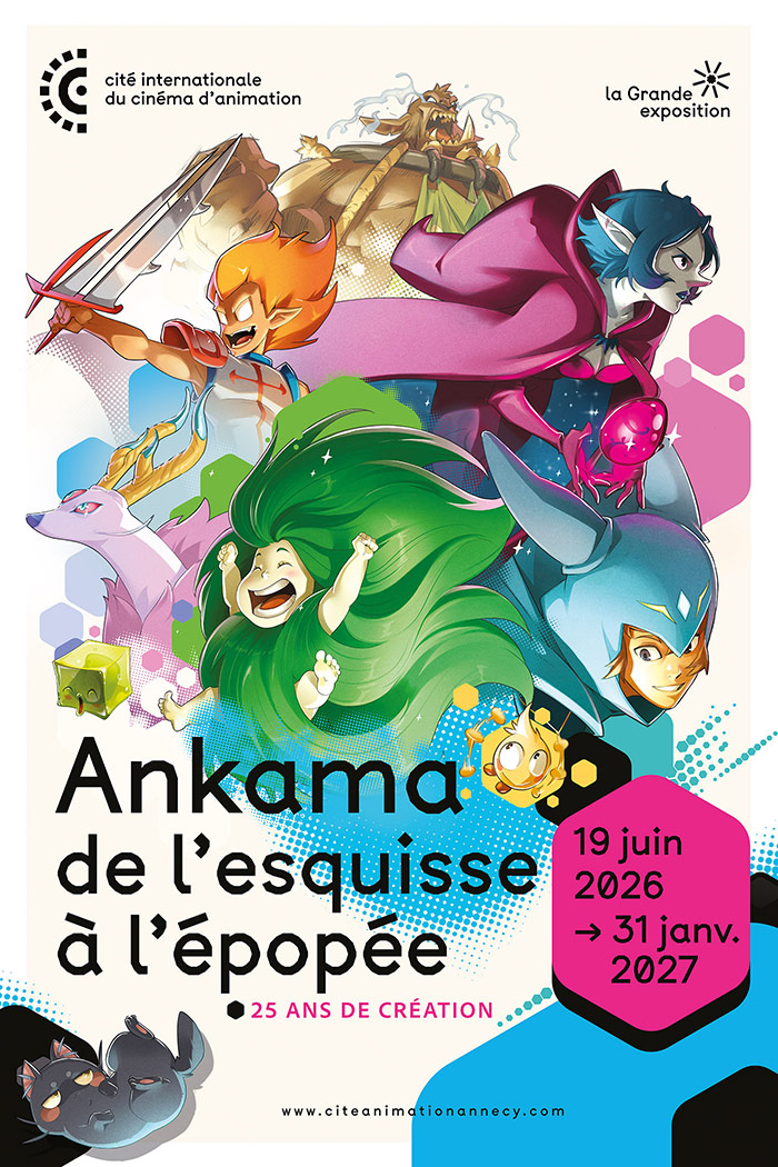 Affiche expo Ankama 