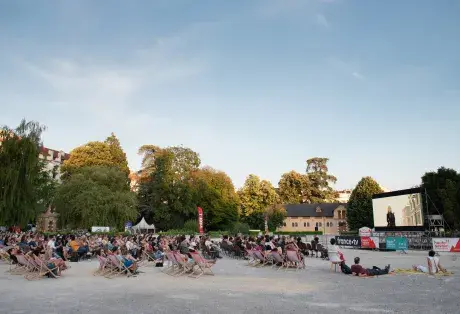 projection plein air Cité