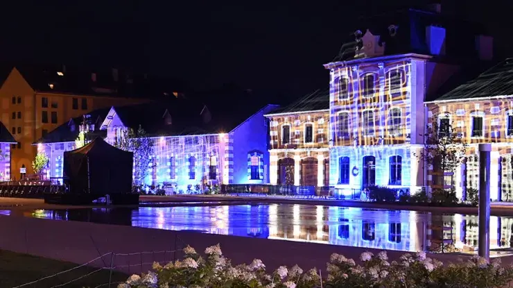 Illumination de nuit de la Cité